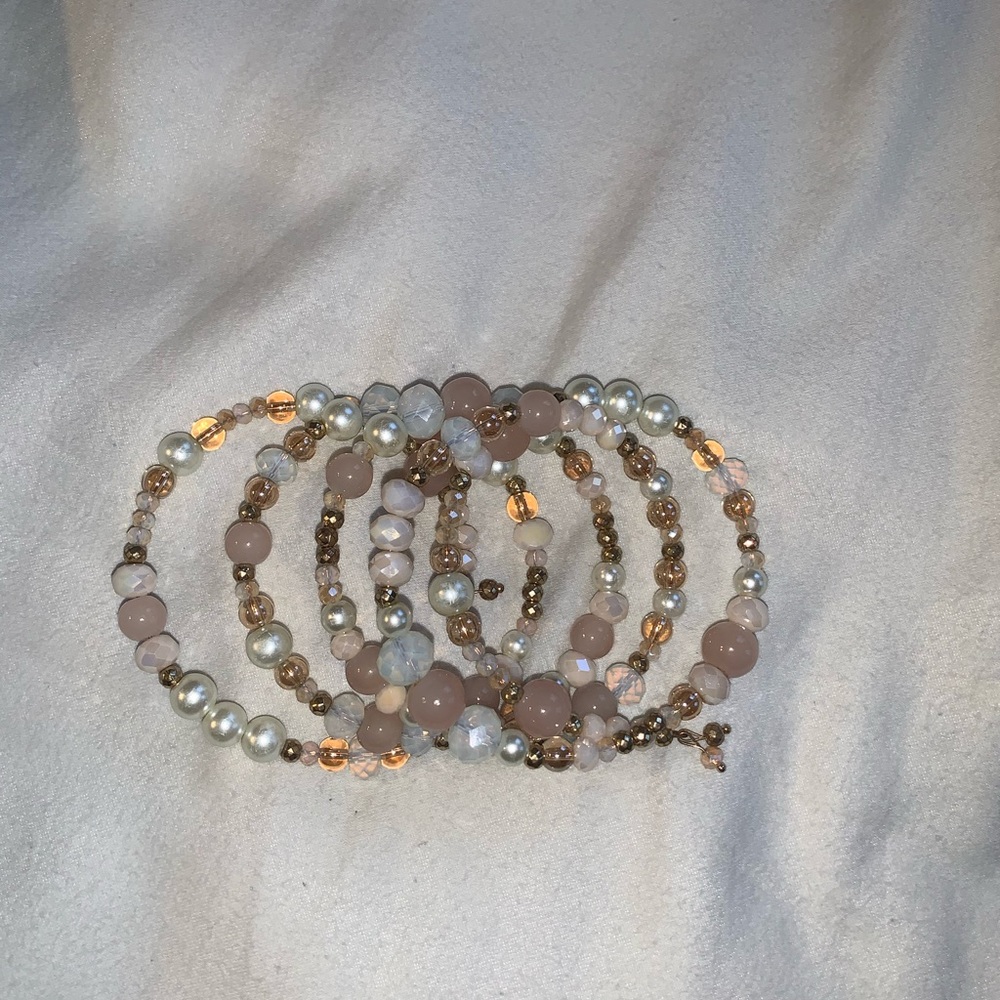 Altar’d State layered, beaded bracelet